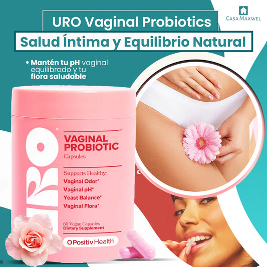 URO - PROBIOTICOS VAGINALES PARA MUJERES
