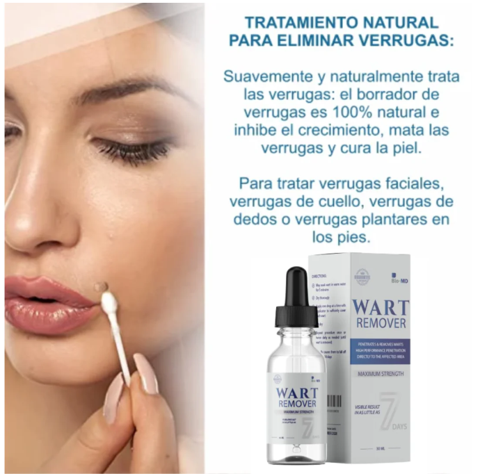 WART REMOVER - SERUM REMOVEDOR DE VERRUGAS