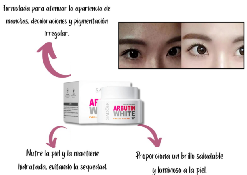 ARBUTIN WHITE - CREMA ACLARANTE