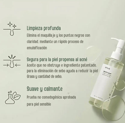 SKIN CARE– Aceite Limpiador Coreano para el Control de Poros 🔥